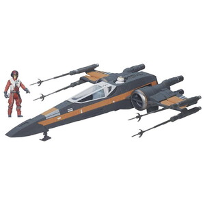 Star Wars The Force Awakens Poe's X-Wing Fighter Play Set Araç