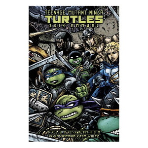 Tmnt Ninja Turtles 2014 Annual Deluxe Edition Hard Cover İngilizce Çizgi Roman