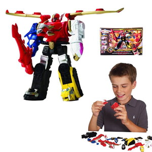  Bandai Power Rangers Megaforce Build & Morph Gosei Great Megazord Figür