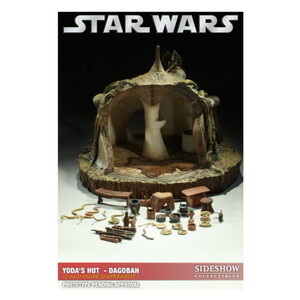 Star Wars Yoda’s Hut Dagobah Sixth Scale Diorama