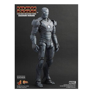  Iron Man Mark III Gunmetal Exclusive Sixth Scale Figure Mms101