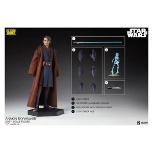  Order Jedi General Anakin Skywalker Sixth Scale Figure By Sideshow