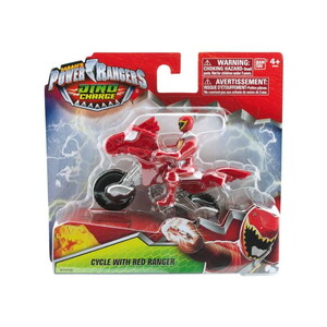 Power Rangers Dino Charge Cycle With Red Ranger Figür ve Motor Seti 97016