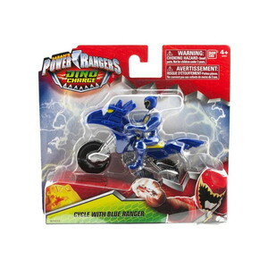 Bandai Power Rangers Dino Charge Cycle With Blue Ranger Figür ve Motor Seti 97017