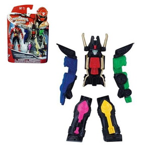 Power Rangers Super Megaforce Legendary Megazord Armor with Red Ranger Mini Figür 96851