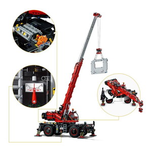  Lego Technic Rough Terrain Crane Arazi Vinci 42082