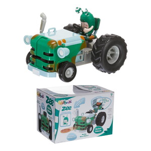 Oddbods Action Vehicle Zee & Tractor Taşıt Seti