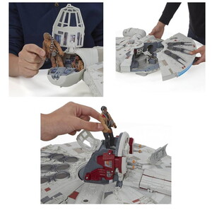  Star Wars The Force Awakens Battle Action Millennium Falcon Araç