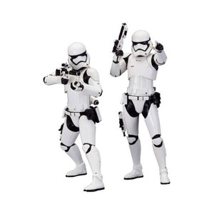 First Order Stormtrooper Two Pack Artfx+ Statue