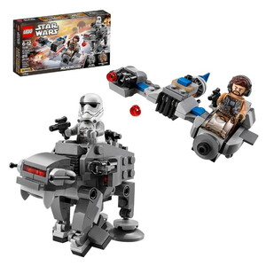 Lego Ski Speeder Vs. First Order Walker Microfighters 75195