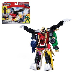 Power Rangers Super Megaforce Mystic Dragon Zord with Green Ranger Set