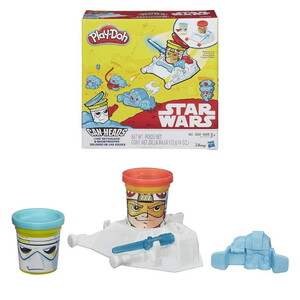 Play-Doh Star Wars Can-Heads Luke Skywalker & Snowtrooper Oyun Hamuru