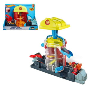 Hot Wheels Super Fire House Rescue Süper İtfaiye Macerası Oyun Seti